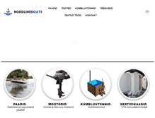 Tablet Screenshot of nordlineboats.com